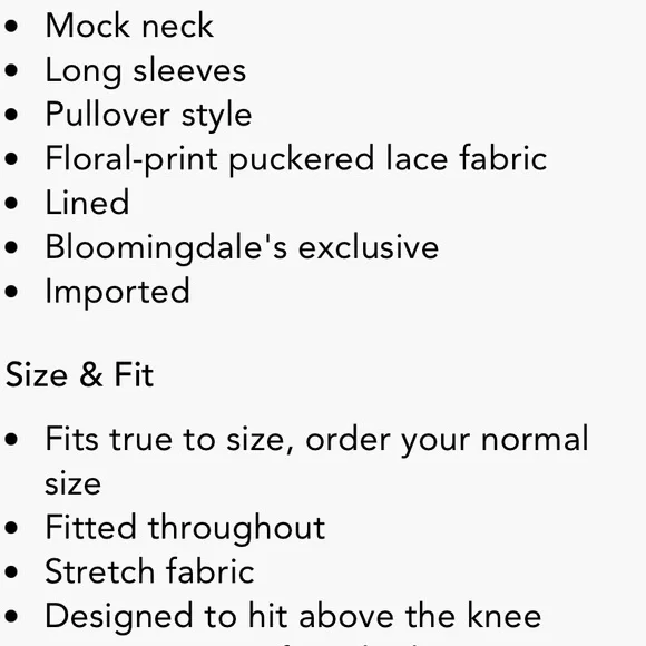 AQUA Puckered Lace Dress Floral/Mulit - Picture 13 of 14